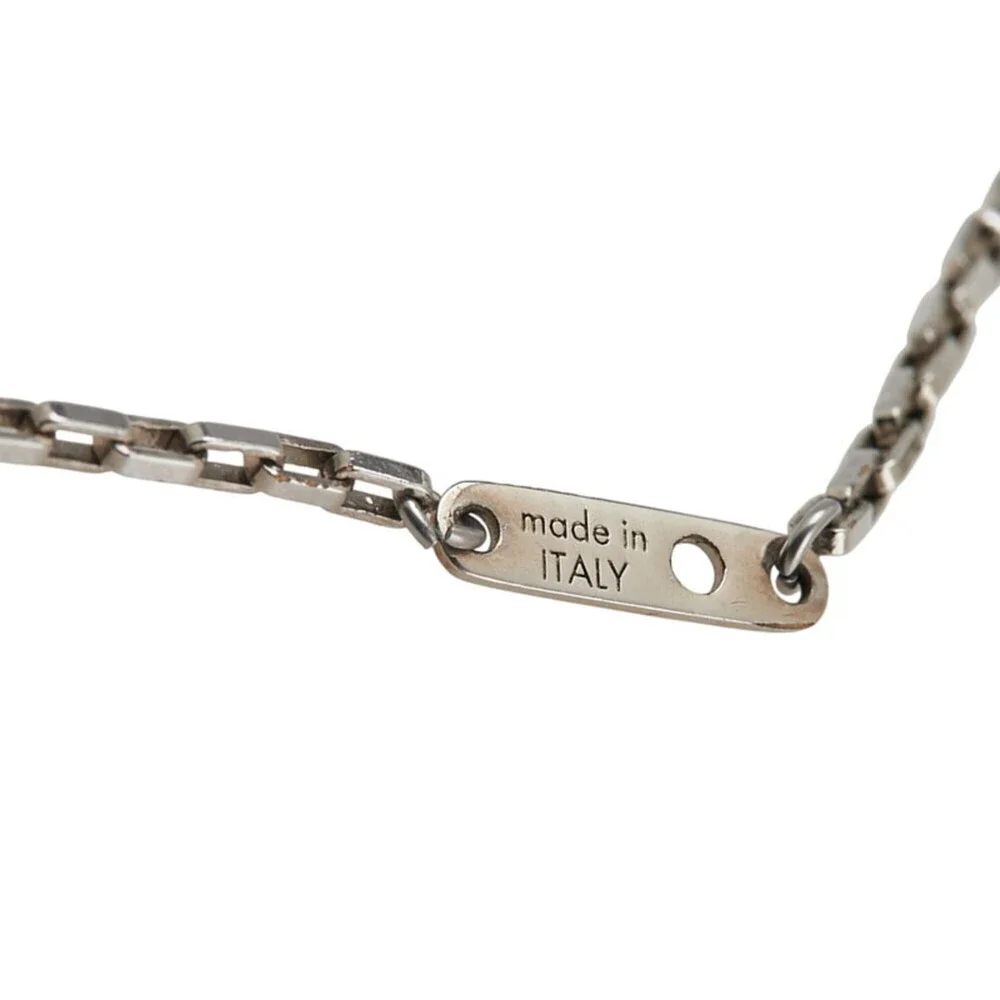LOUIS VUITTON Blue Damier Necklace